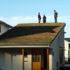 写真6　木造草屋根住宅「緑の大屋根」