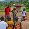 写真2　リベリアでの環境教育