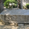 写真5　カール・プランテル氏の石彫（瞑想のための石）